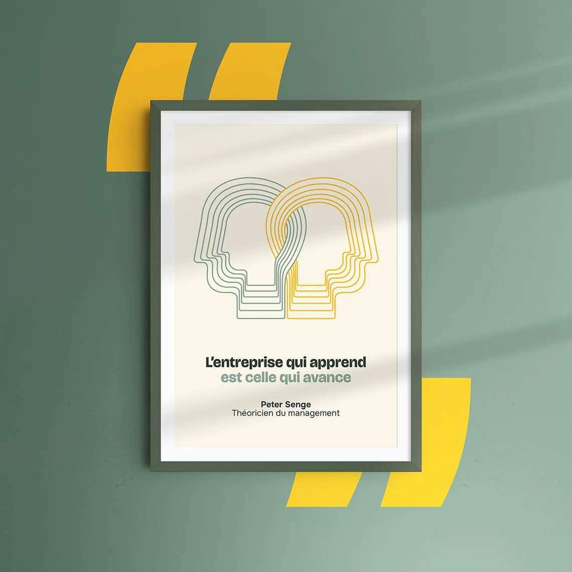 Citation management Peter Senge – « L’entreprise qui apprend est celle qui avance »